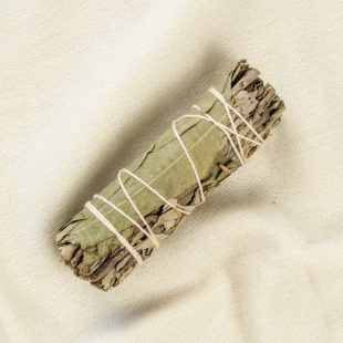 Alternative view of White Sage & Eucalyptus Smudge Stick
