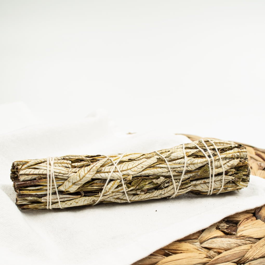 Black Sage Smudging Kit with Real Marble Dish - Image 2