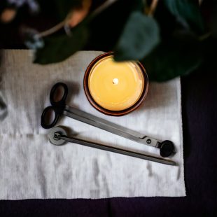 Matt Black Candle Snuffer and Wick Trimmer Set - Image 4