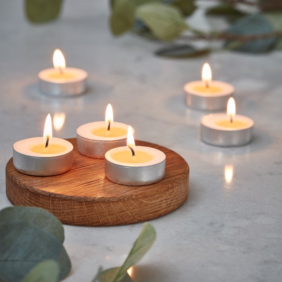 Natural Wax Tealights - Image 2