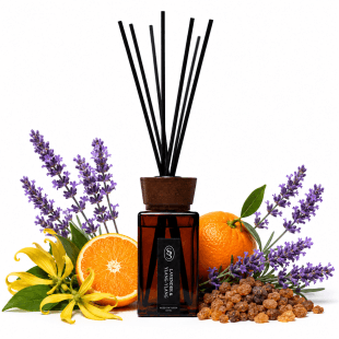 Alternative view of Lavender & Ylang-Ylang Natural Reed Diffuser - Relieving
