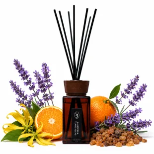 Alternative view of Lavender & Ylang-Ylang Natural Reed Diffuser - Relieving