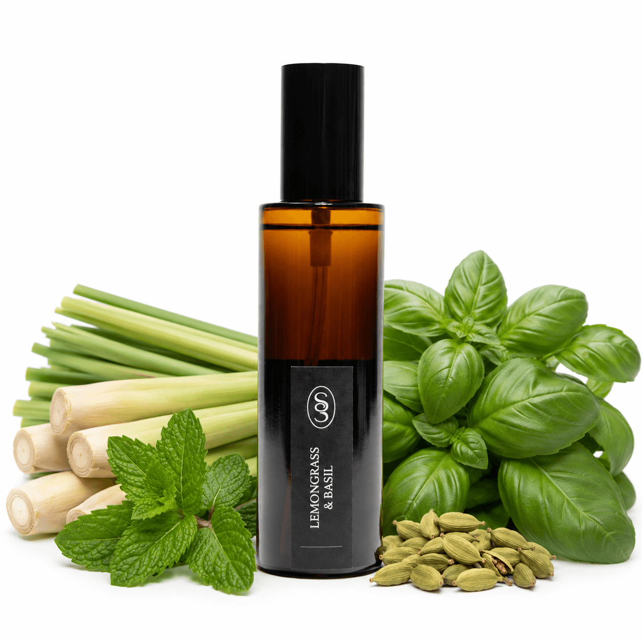 Lemongrass & Basil Natural Room Spray - Calming - Image 2