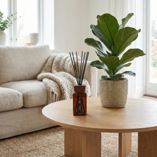 Lemongrass & Basil Natural Reed Diffuser - Calming - Image 4