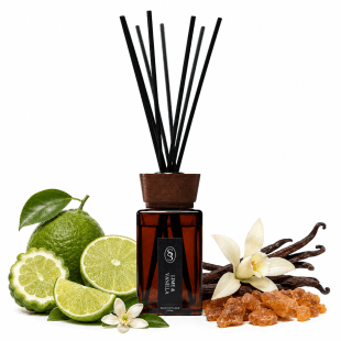 Alternative view of Lime & Vanilla Natural Reed Diffuser - Enhancing