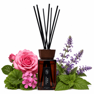 Alternative view of Rose & Patchouli Natural Reed Diffuser - Balancing