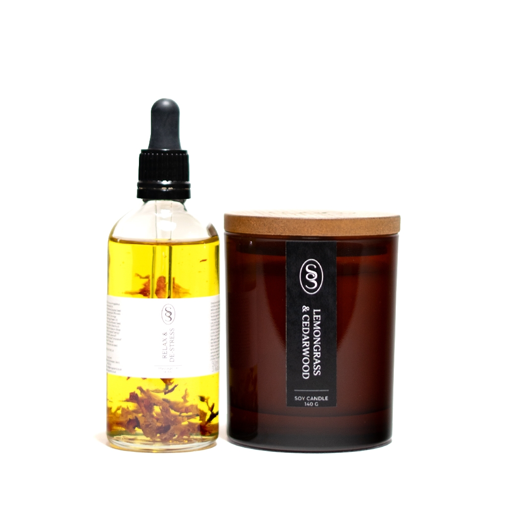 Time Out Natural Candle & Massage Oil - Image 7