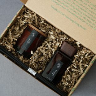 Natural Reed Diffuser & Candle Gift Set - Image 6