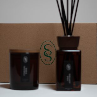 Natural Reed Diffuser & Candle Gift Set - Image 7
