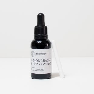 Lemongrass & Basil Natural Car Air Freshener Refill - Calming