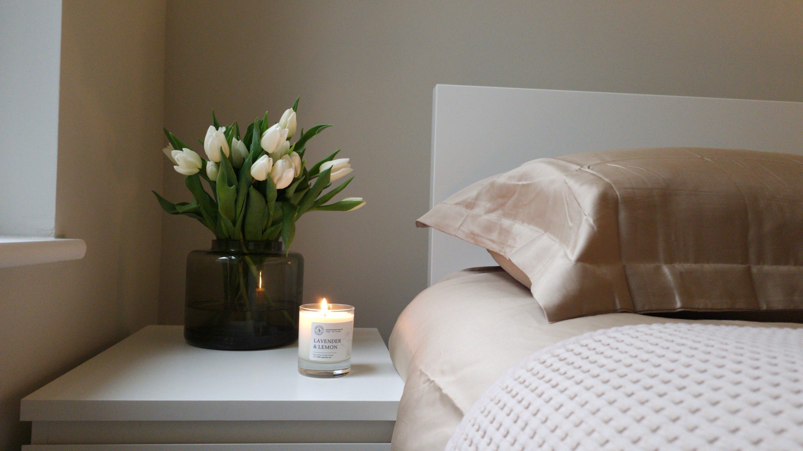 Geranium & Clary Sage Natural Candle - Harmonising - Image 4