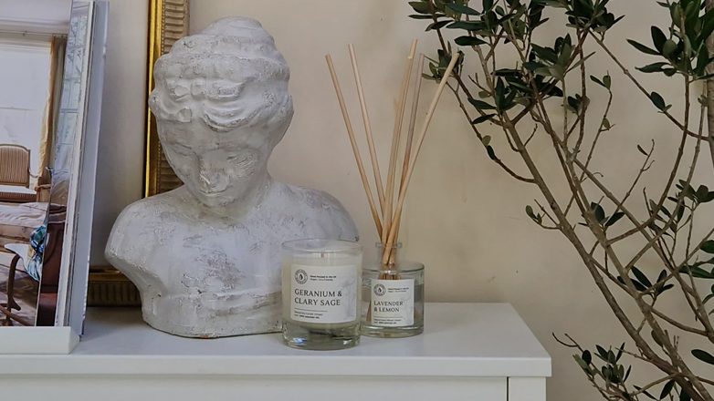 Geranium & Clary Sage Natural Candle - Harmonising - Image 7