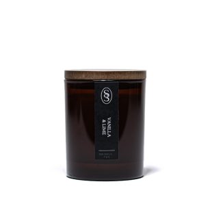 Lime & Vanilla Natural Candle - Enhancing