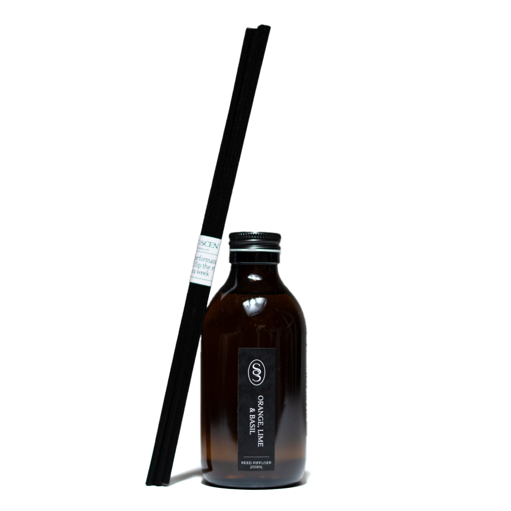 Orange, Lime & Basil Natural Diffuser 300ml Refill - Refreshing