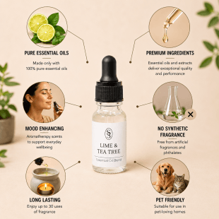 Geranium & Clary Sage Essential Oil Blend - Harmonising - Image 3