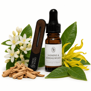 Alternative view of Jasmine & Sandalwood Natural Car Air Freshener - Embracing