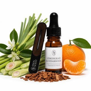 Alternative view of Lemongrass & Cedarwood Natural Car Air Freshener - Rejuvenating