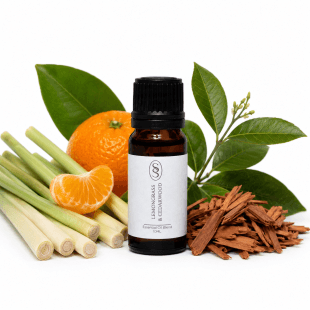 Alternative view of Lemongrass & Cedarwood Essential Oil Blend - Rejuvenating