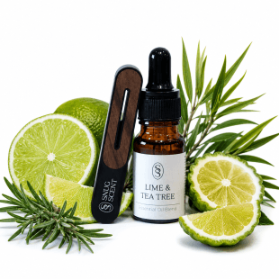 Alternative view of Lime & Tea Tree Natural Car Air Freshener - Elevating