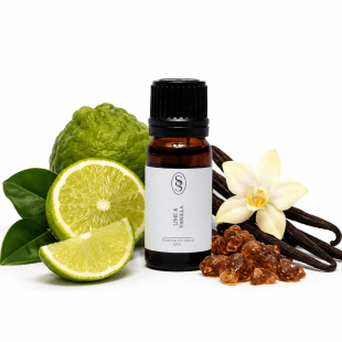 Alternative view of Lime & Vanilla Essential Oil Blend - Enhancing