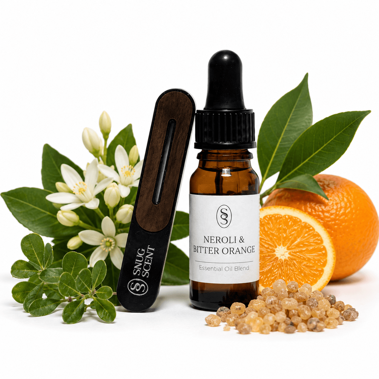Neroli & Bitter Orange Natural Car Air Freshener - Indulging - Image 2