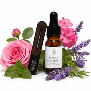 Alternative view of Rose & Patchouli Natural Car Air Freshener - Balancing