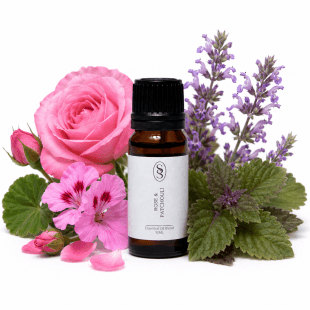 Alternative view of Rose & Patchouli Essential Oil Blend - Balancing