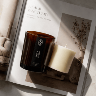 Alternative view of Lavender & Ylang-Ylang Natural Candle Refill – Relieving