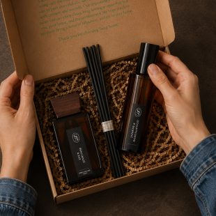Alternative view of Natural Reed Diffuser & Room Spray Gift Set