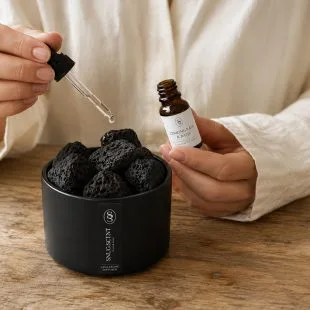 Alternative view of Neroli & Bitter Orange Natural Lava Stone Diffuser - Indulging